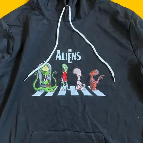 The Aliens Abbey Road XL Hoodie - Picture 2 of 3